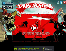 Tablet Screenshot of drawslasher.com